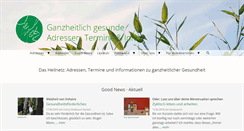 Desktop Screenshot of heilnetz.de